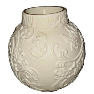 Lenox Christmas Candle Holder "Ornamental Glow" Holly Scrollwork Votive NIB